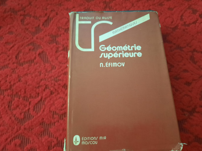 Geometrie superieure N. Efimov RF14/4