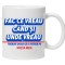 Cana alba personalizata &quot;FAC CE VREAU ....&quot;, INOVATIX&reg;. 330ml