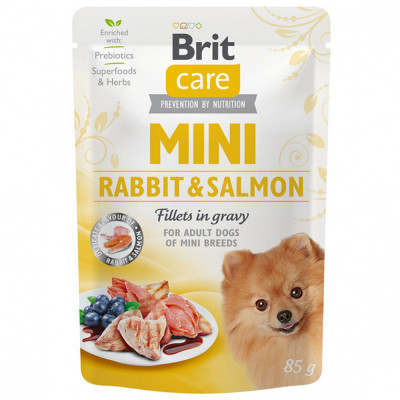 Brit Care MINI Rabbit &amp;amp;amp; Salmon 85 g foto