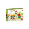 Set de constructie STEAM - Animalute haioase (44 piese) PlayLearn Toys, Bufnitel