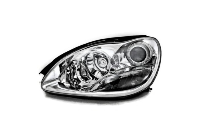Far Mercedes Clasa S (W220) 2003-08.2005, montare fata, stanga, cu lampa ceata fata; H7+H7+H7+PY21W+W5W; electric; fara motor; halogen, MAGNETI MAREL