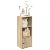 VidaXL Bibliotecă, stejar sonoma, 31x24x77 cm, lemn prelucrat 860330