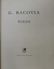 POEZII de GEORGE BACOVIA , ilustratii de PETRE VULCANESCU , EDITIE OMAGIALA , 1989 foto