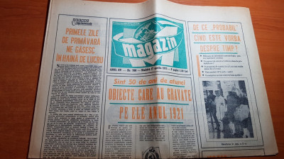 ziarul magazin 17 aprilie 1971-articolul arta de a fi parinte foto