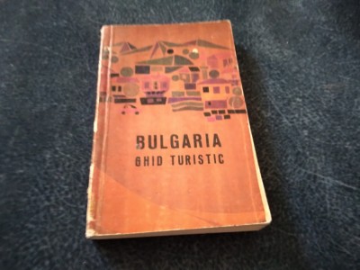 BULGARIA GHID TURISTIC 1967 foto