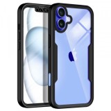 Husa pentru Apple iPhone 16, Techsuit, ColorVerse 360, Neagra
