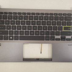 Carcasa superioara cu tastatura palmrest Laptop, Asus, VivoBook S14 S433, S433EQ, S433EA, S433J, S433JQ, S433F, S433FA, S433FL, X421EA-8G, 90NB0RL4-R3