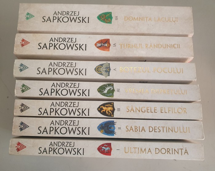 Pachet Witcher 7 volume - Andrzej Sapkowski