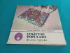 CUSĂTURI POPULARE DIN ZONA ARGEȘULUI *LILIANA PODOLEANU, EMILIA PODOLEANU / 1983 * 777
