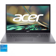 Laptop Aspire 5 A517-53-510M cu procesor Intel® Core™ i5-12450H pana la 4.4 GHz, 17.3, Full HD, IPS, 16GB DDR4, 512GB SSD, Intel® UHD Graphics, NO OS,