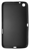 Husa silicon X-line neagra pentru Samsung Galaxy Tab 3 8.0 (SM-T310, SM-T311, SM-T315), Motorola