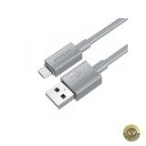 Cablu Date si Incarcare USB-A - microUSB HOCO X107 18W 1m Gri