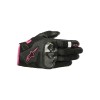 MBS Manusi de piele dama Alpinestars STELLA SMX-1 AIR V2 L Negru/Roz, Cod Produs: 35905181039L