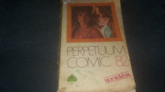 ALMANAH PERPETUUM COMIC 1982 foto