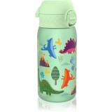 Ion8 Leak Proof sticla pentru apa pentru copii Dinosaur 350 ml