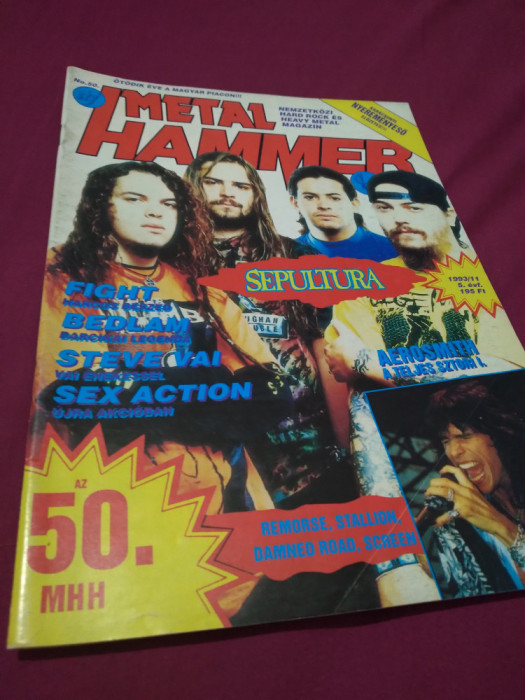 REVISTA METAL HAMMER NR.50