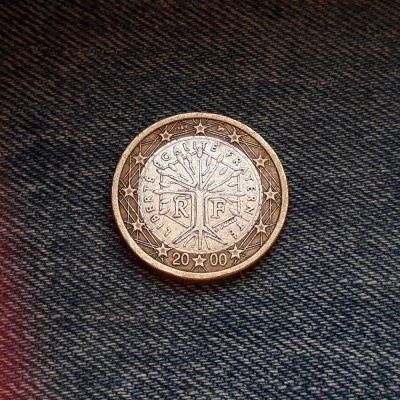 1j - 1 Euro 2000 Franta foto