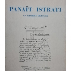 Monique Jutrin Klener - Panait Istrati - Un chardon deracine (semnata) (editia 1970)