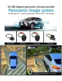 Sistem parcare 360 grade 3D cu 4 camere o imagine 3D fara unghi mort