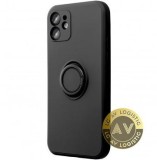 Husa pentru Apple iPhone 16 Pro OEM Silicone Ring Neagra
