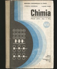 CHIMIE, MANUAL PENTRU CLASA A VIII-A - CORNELIA GHEORGHIU, CLAUDIA PANAIT
