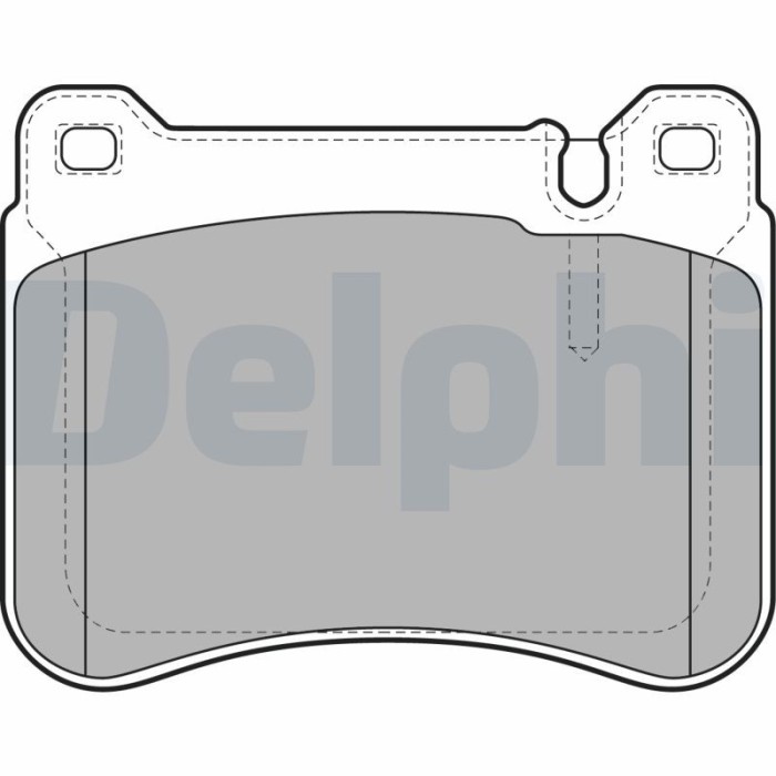 DELPHI LP1979 set placute frana,frana disc