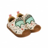 Pantofi Baieti Bibi Prewalker Dino 26 EU, Alb, BIBI Shoes