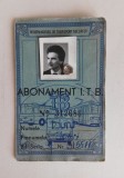 Abonament Intreprinderea de Transport Bucuresti, anii &#039;70, Romania de la 1950, Documente