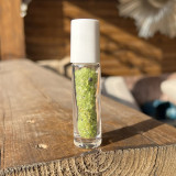 Sticluta roll-on cu cristale naturale peridot 10ml