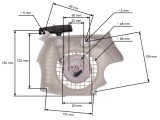 Demaror drujba compatibil Stihl MS 171, MS 181, MS 211