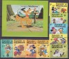 Maldive 1979 Disney MI 848-856 + bl. 61 MNH, Nestampilat