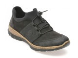 Pantofi RIEKER negri, N32X8, din piele ecologica