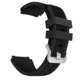 Cumpara ieftin Curea silicon, compatibila Garmin Venu 2, telescoape Quick Release, 22mm, Negru
