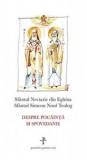 Despre pocăinţă şi spovedanie - Paperback brosat - Sf&acirc;ntul Nectarie din Eghina, Sf&acirc;ntul Simeon Noul Teolog - Sophia