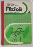 FIZICA - MANUAL PENTRU CLASA A X-A de N. GHERBANOVSCHI ...M. SANDU , 1982