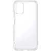 Husa de protectie Samsung Soft Clear Cover pentru Galaxy A03s, Transparent, Gel TPU, Carcasa