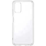 Husa de protectie Samsung Soft Clear Cover pentru Galaxy A03s, Transparent