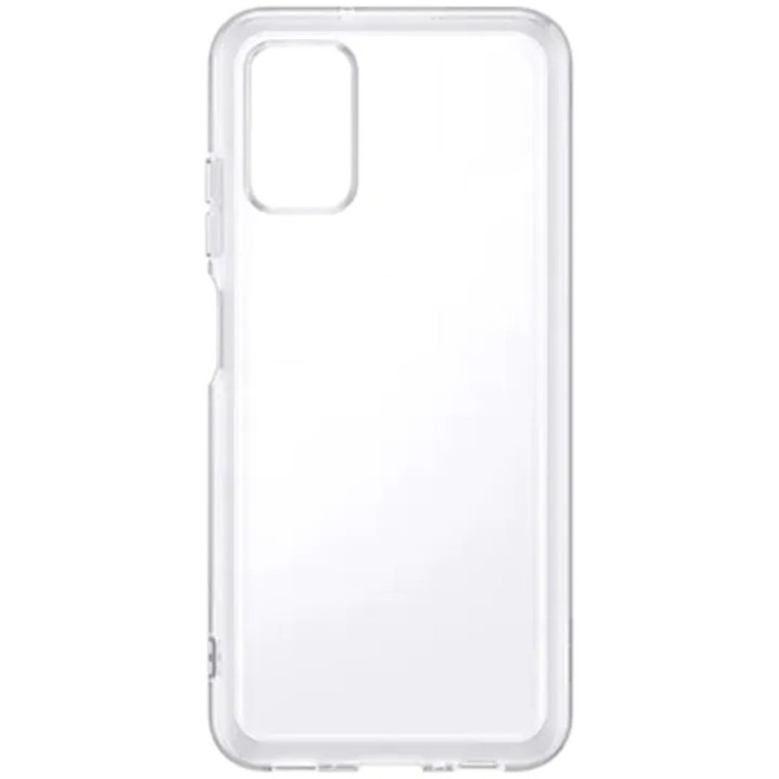 Husa de protectie Samsung Soft Clear Cover pentru Galaxy A03s, Transparent