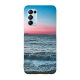 Husa compatibila cu Oppo Find X5 Lite model Pink sky, Silicon, TPU, Viceversa, Transparent, Carcasa