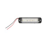 Lampa LED gabarit laterala alba 12-24V, 6 LED, Breckner Germany