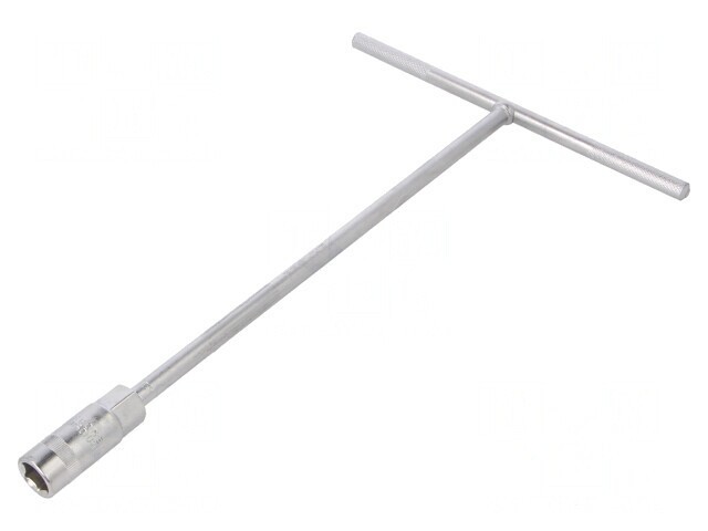 Cheie tubulară HEX 12mm 300mm oțel crom-vanadium