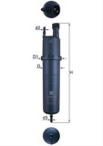 Filtru combustibil MAHLE KL1131