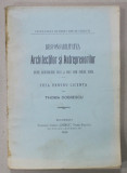 RESPONSABILITATEA ARCHITECTILOR SI ANTREPRENORILOR DUPA ARTICOLELE 1483 si 1902 DIN CODUL CIVIL , TEZA PENTRU LICENTA de THOMA DOBRESCU , 1905