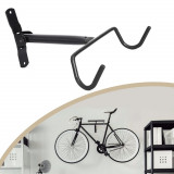 Suport bicicleta, fixare doua carlige, depozitare pe perete, otel, negru MultiMark GlobalProd, ProCart