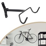 Suport Bicicleta Perete ProCart, 2 Carlige, Otel, Negru, Max 30kg, Depozitare Economie Spatiu