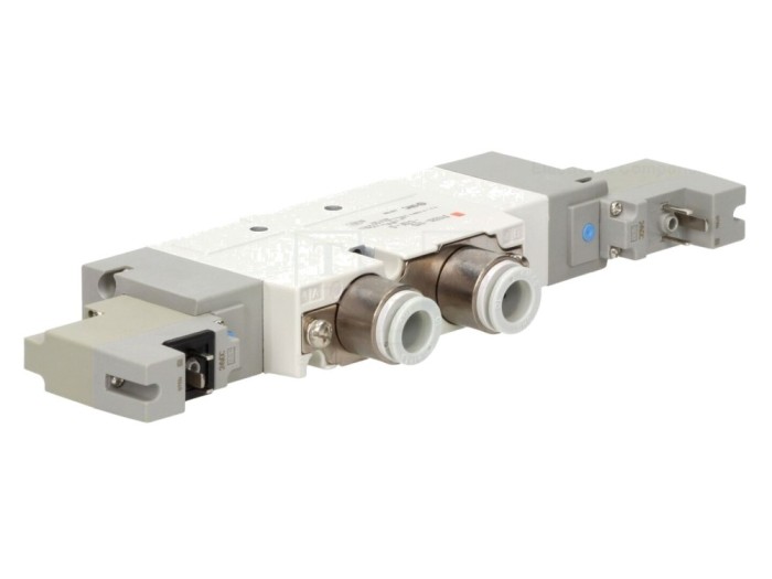Ventil electromagnetic 5/3 24V DC IP65