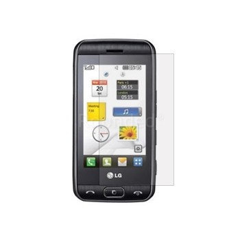 LG GT400 Viewty Smile Protector Gold Plus Beschermfolie foto
