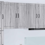 vidaXL Dulap de bucătărie Gri Sonoma 40 x 31 x 80 cm Lemn compozit 885031