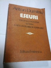ESEURI - ANTON DUMITRIU foto
