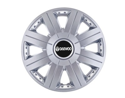 Set 4 capace roti Cosmos cromat R15, pentru gama auto Daewoo foto